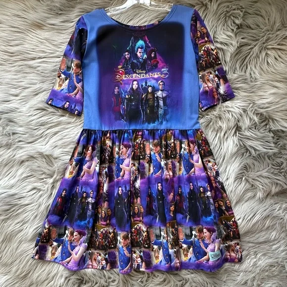 open lace back dress Amazon.com: Disney Descendants Uma Big Girls Cosplay Tulle Dress 14-16:  Clothing, Shoes & Jewelry main image 0